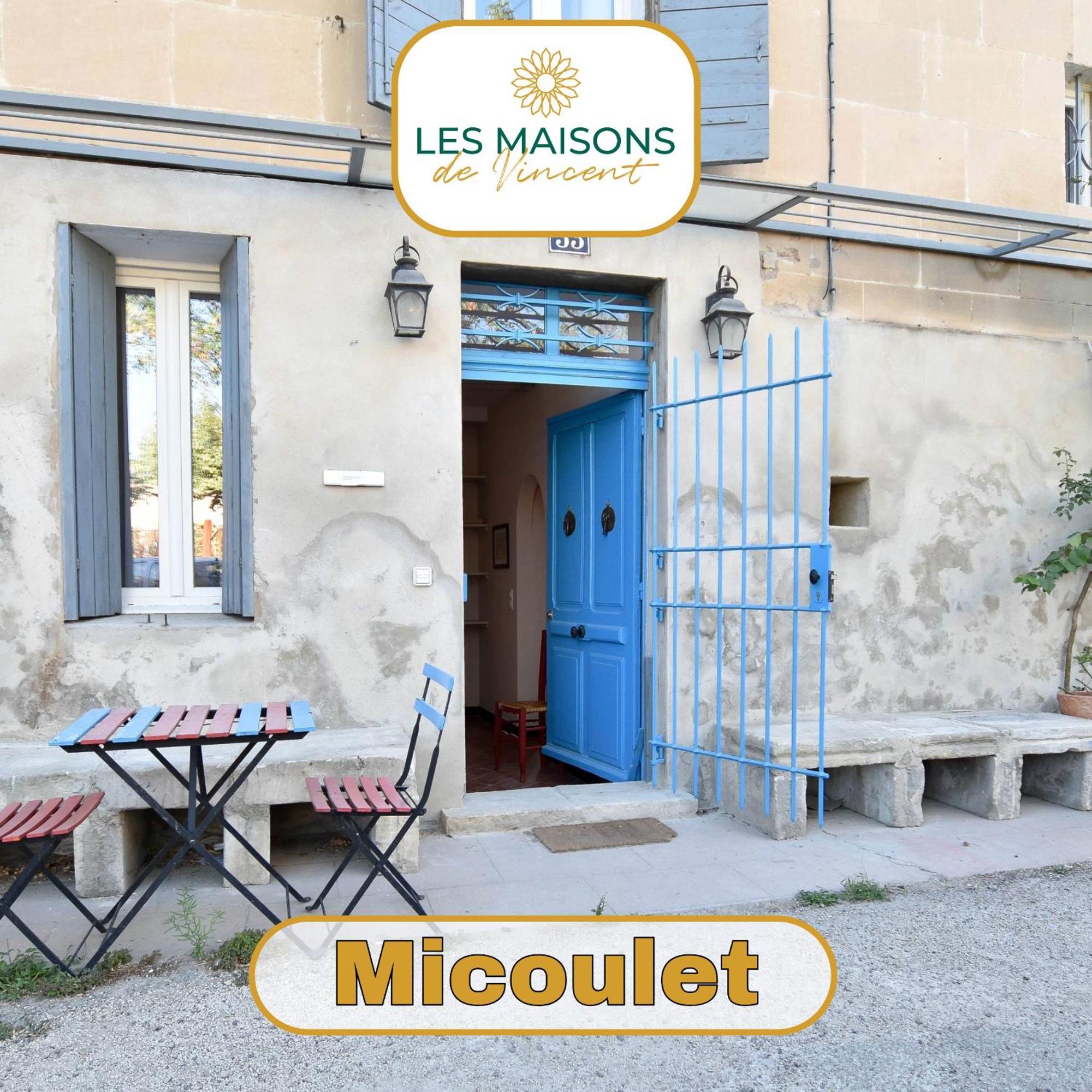 Micoulet, Parking - Clim Villa Arles Exterior photo